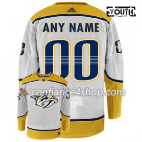 Adidas Maillot de Hockey Nashville Predators Personnaliser Blanc Authentic - Enfant